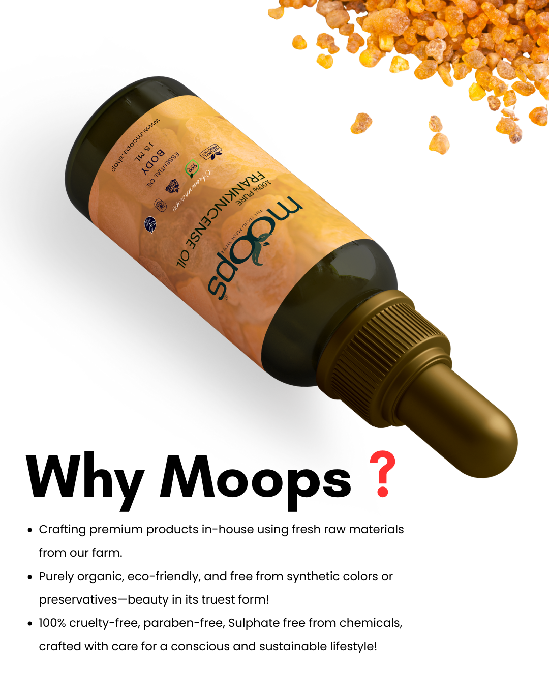 Moops Frankincense Essential Oil