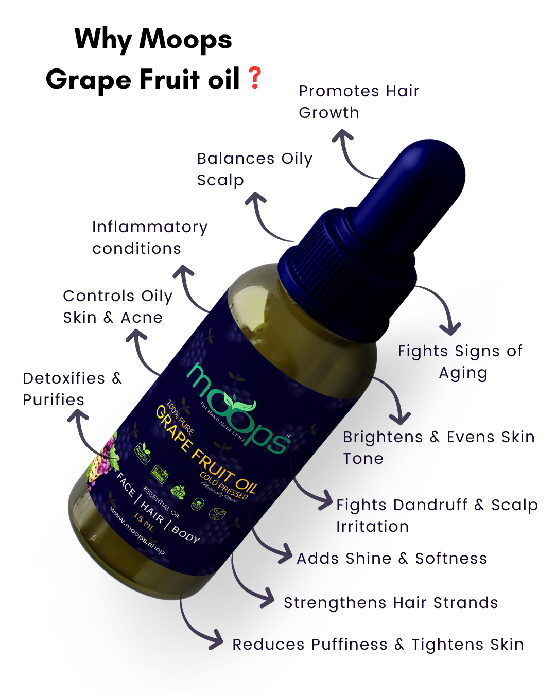 Moosp Grapefruit Oil