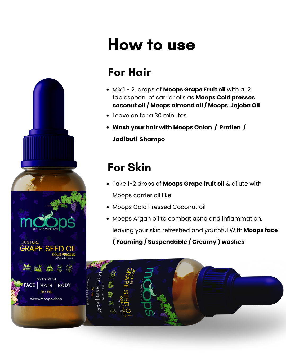 Moosp Grapefruit Oil