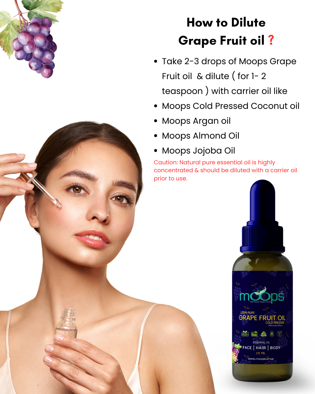 Moosp Grapefruit Oil