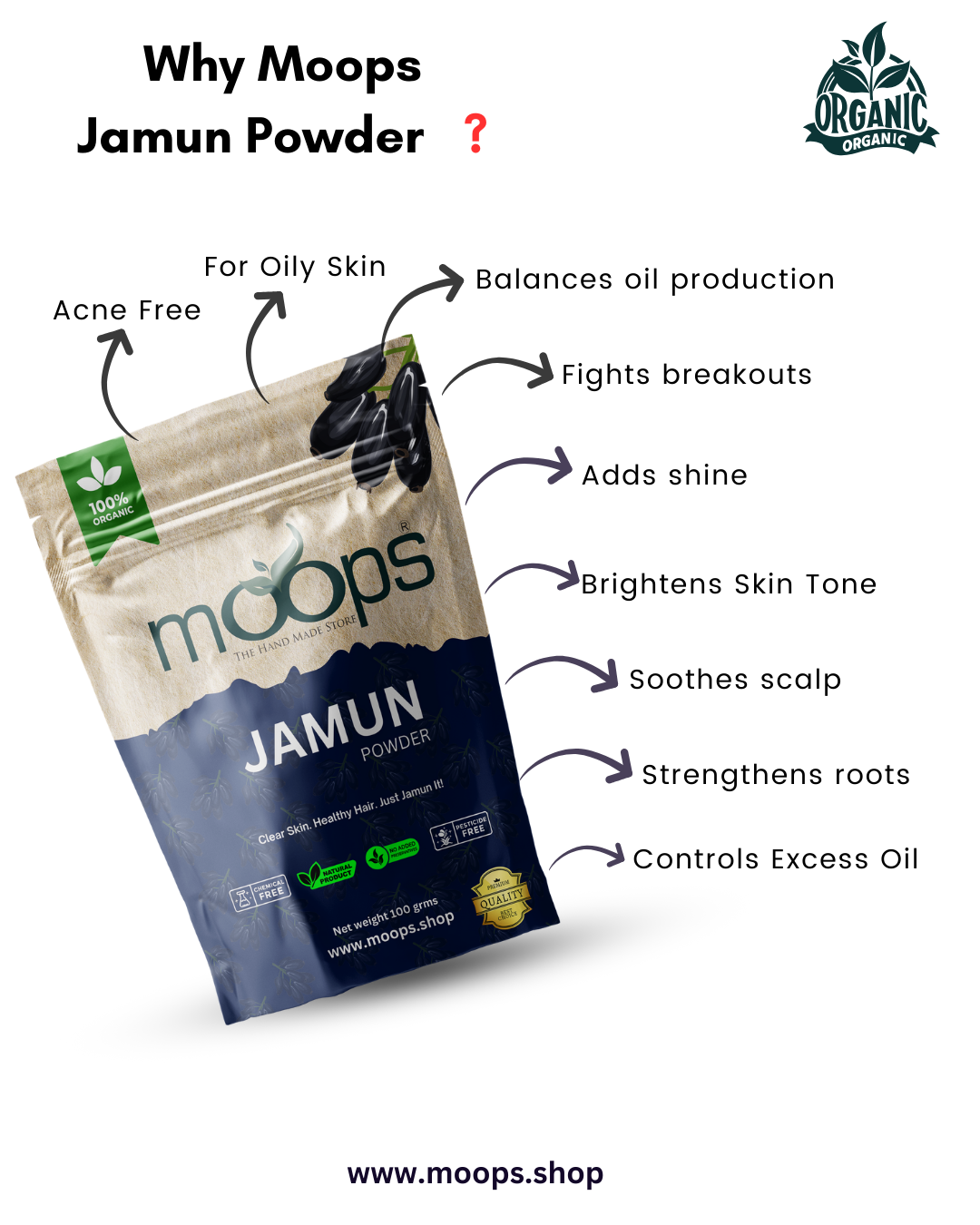 Moops Jamun Powder