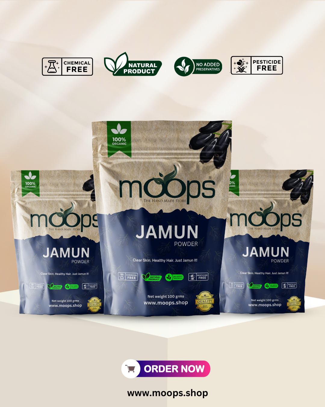 Moops Jamun Powder