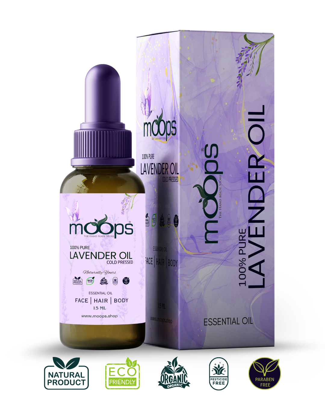 Moops Lavender Essential Oil