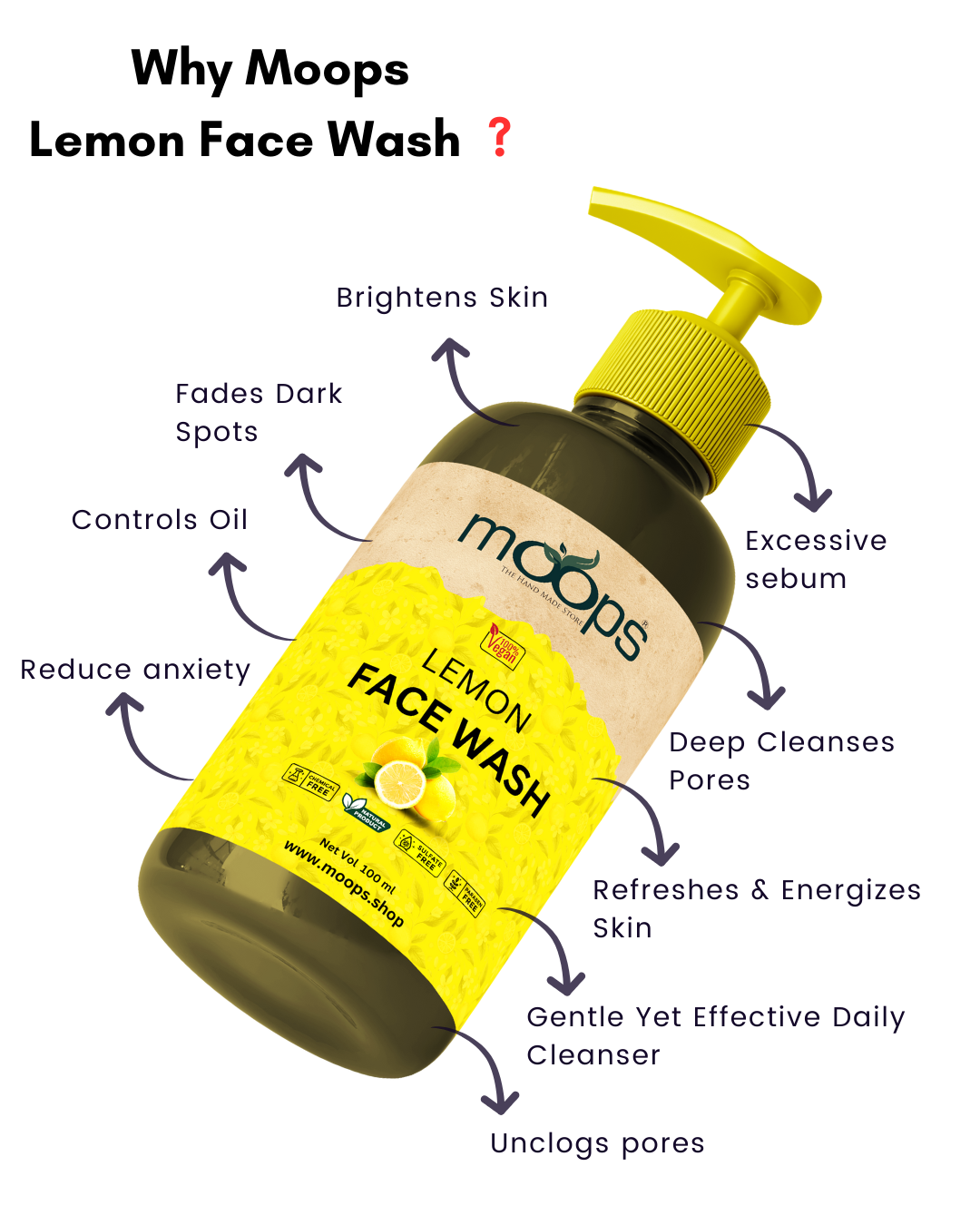Moops Lemon Face Wash
