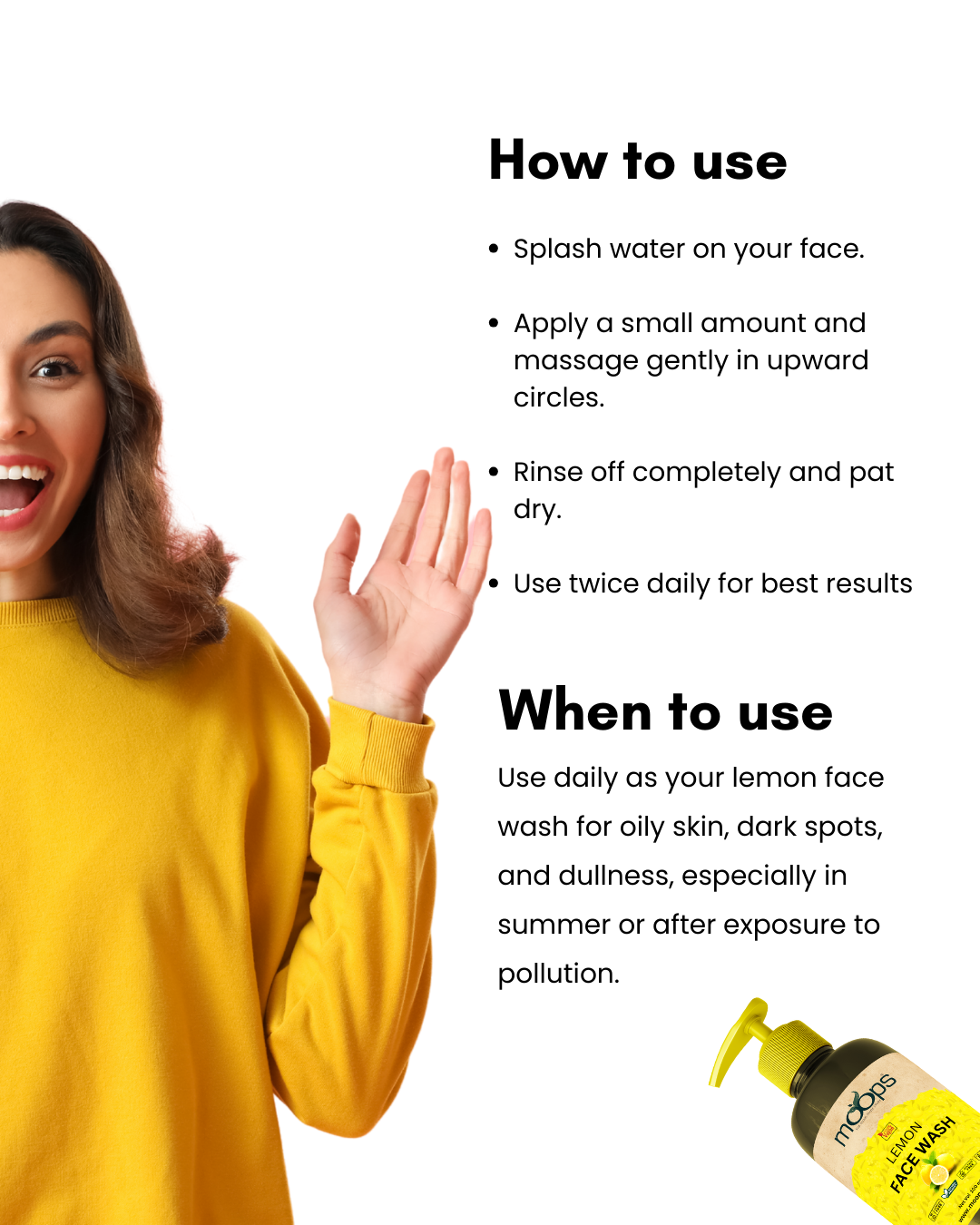 Moops Lemon Face Wash