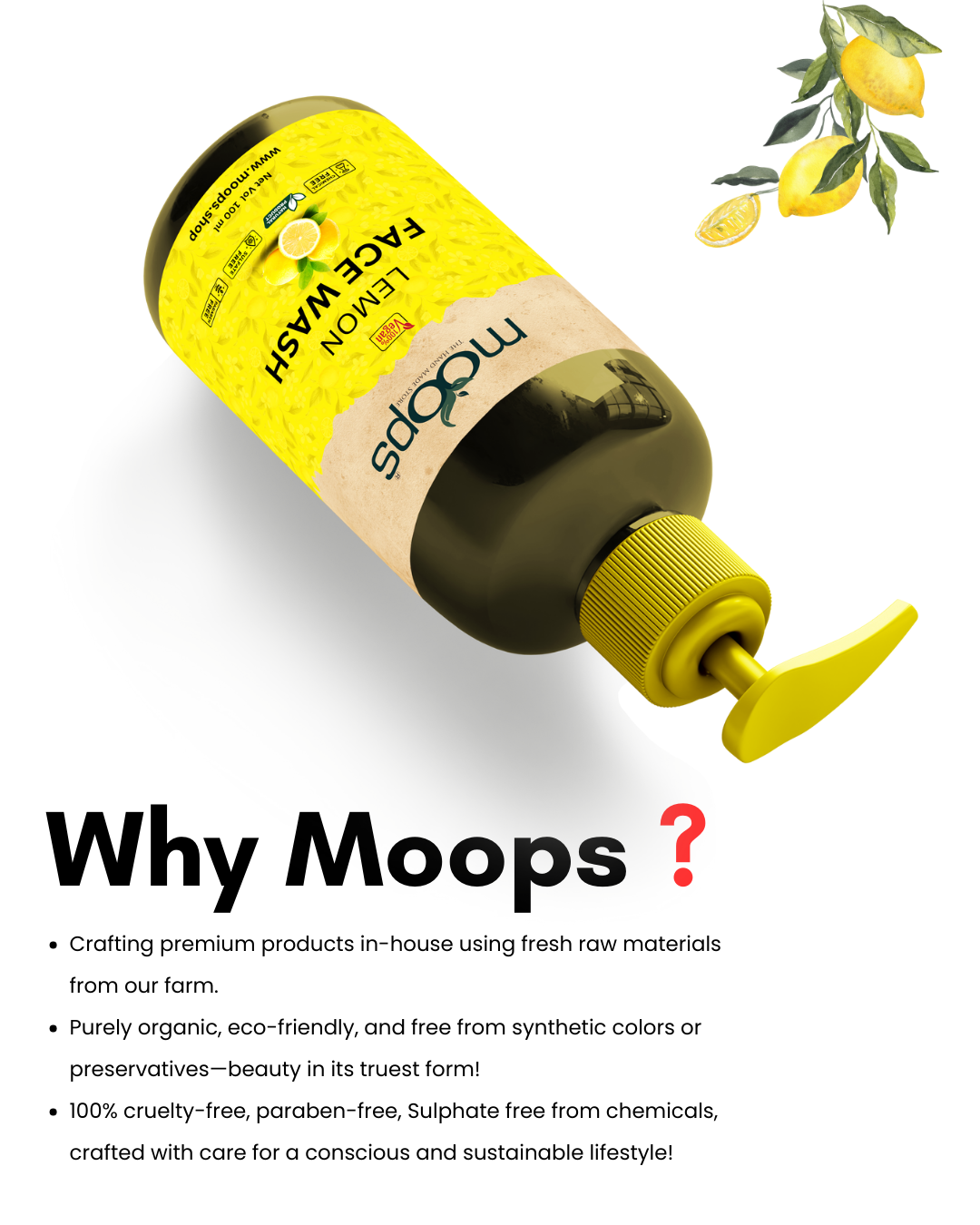 Moops Lemon Face Wash