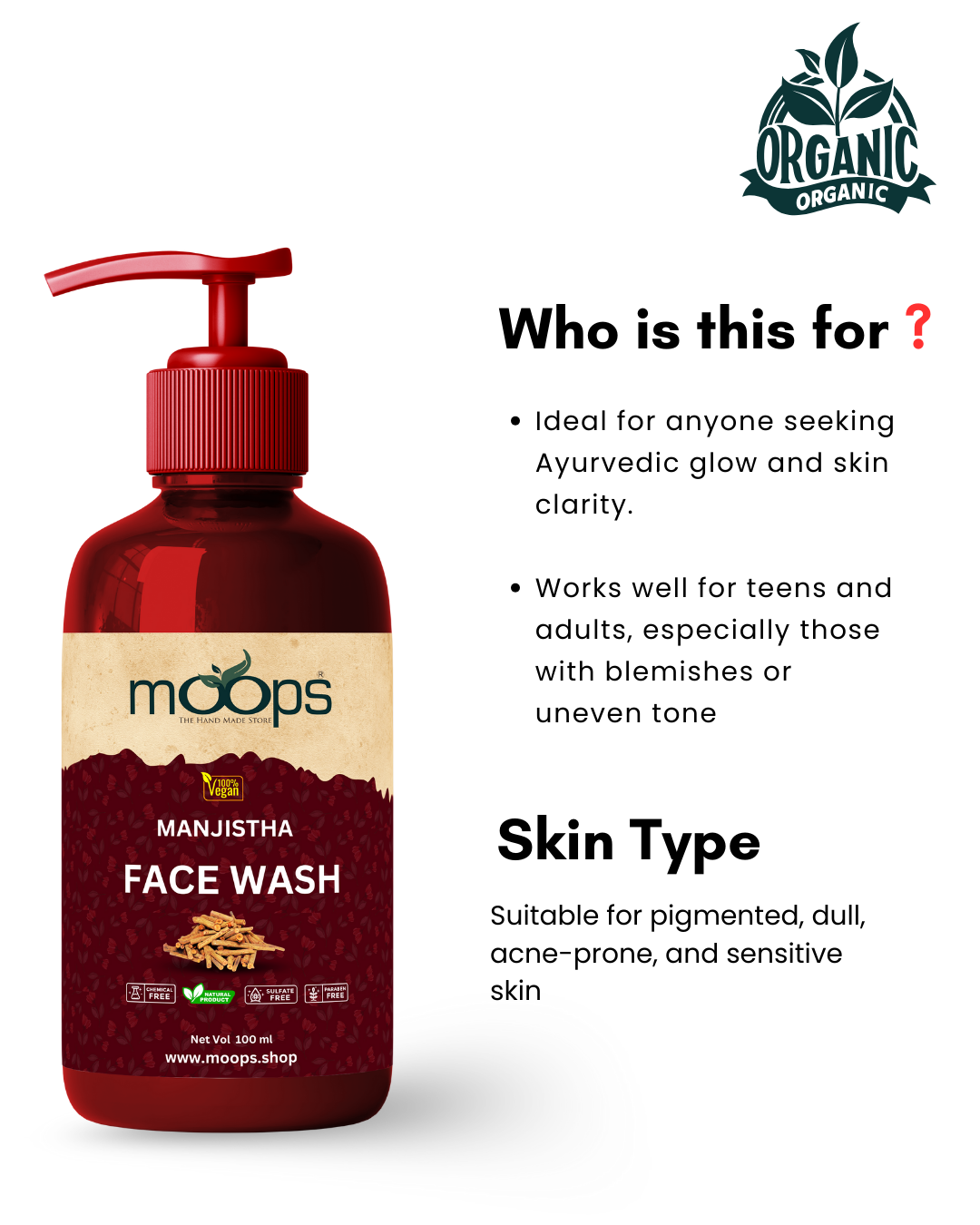 Moops Majista Face Wash