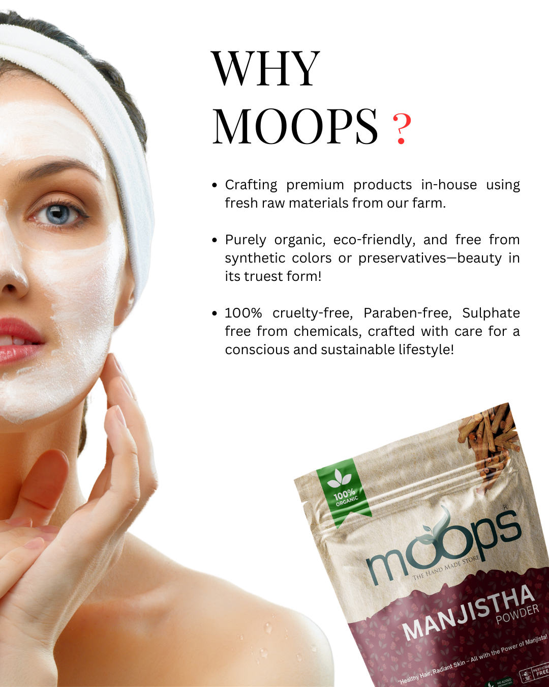 Moops Manjistha Powder