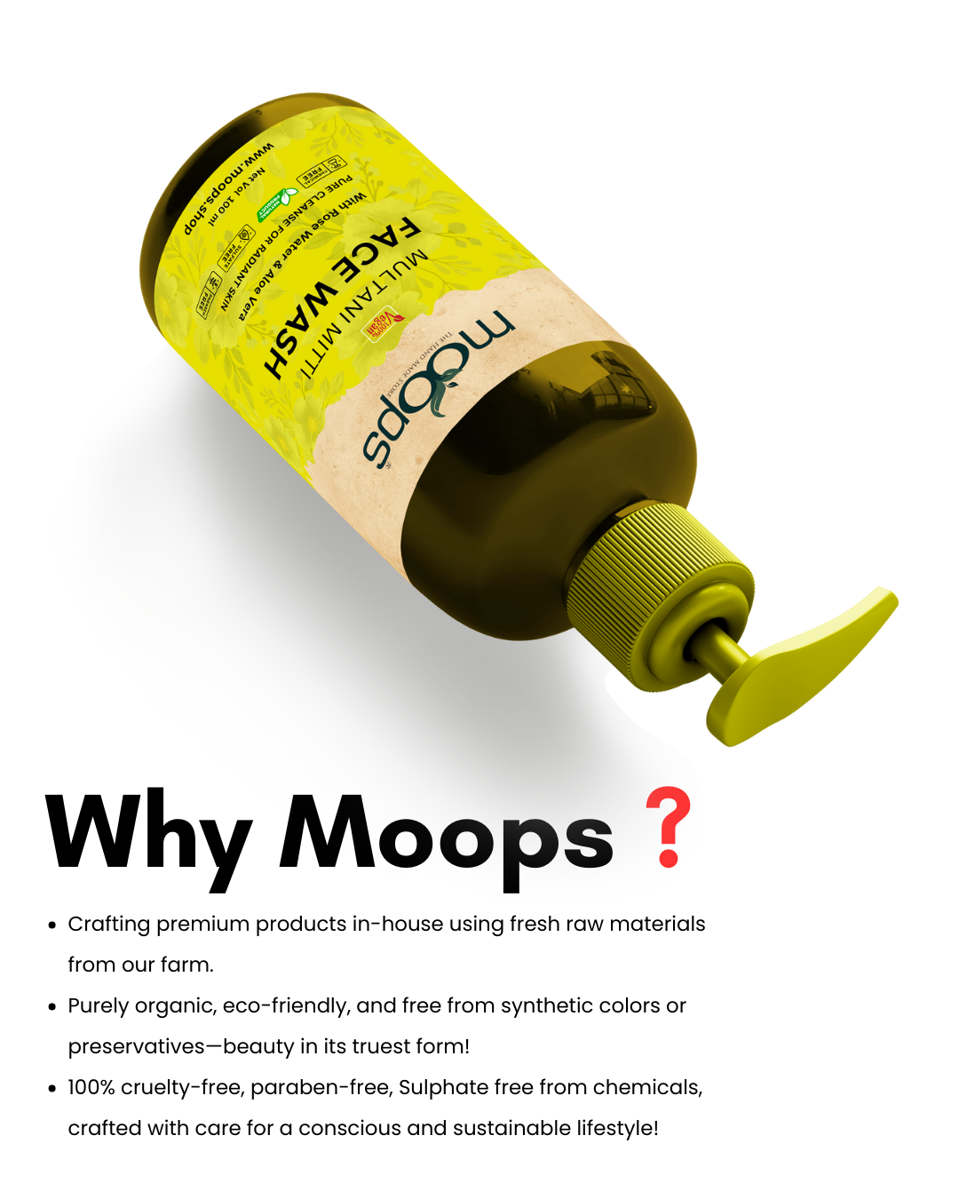 Moops Multani Mitti Face Wash