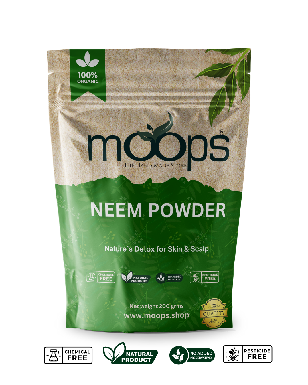 Moops Neem Powder
