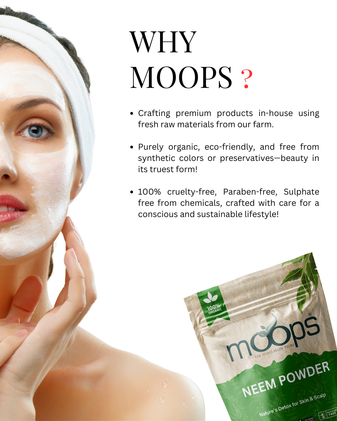 Moops Neem Powder