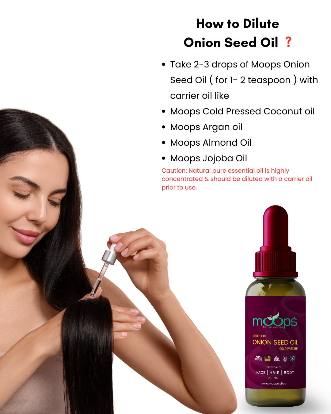 Moops Onion Seed Oil 