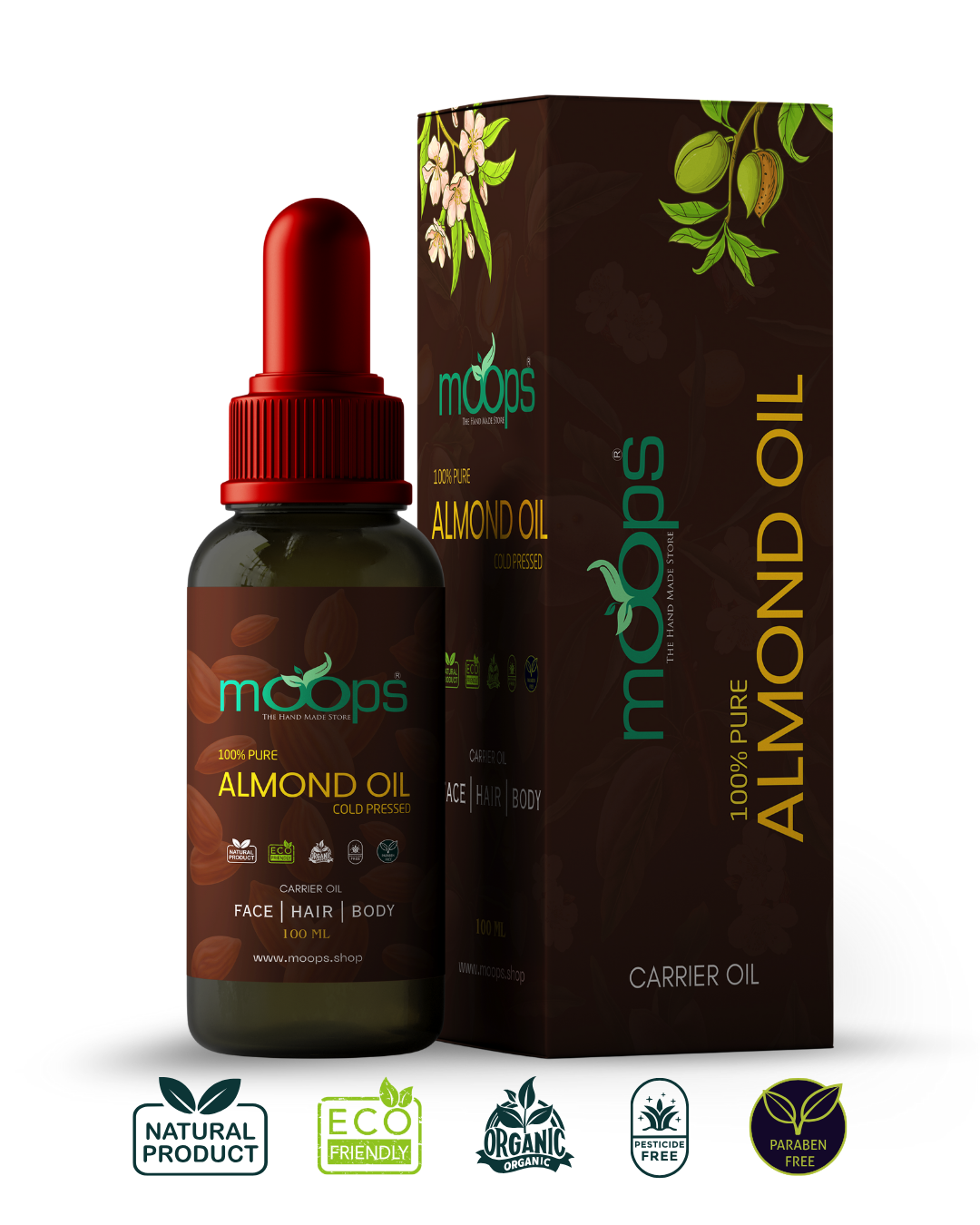 Moops Almond Oil 