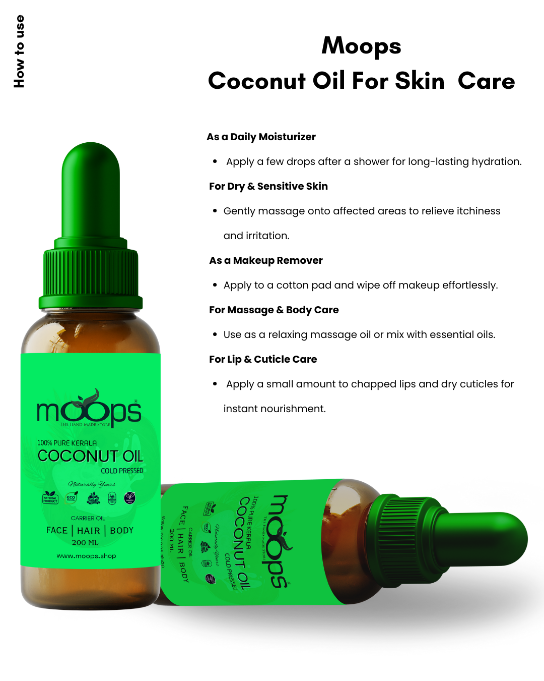 Moops Coconut Oil