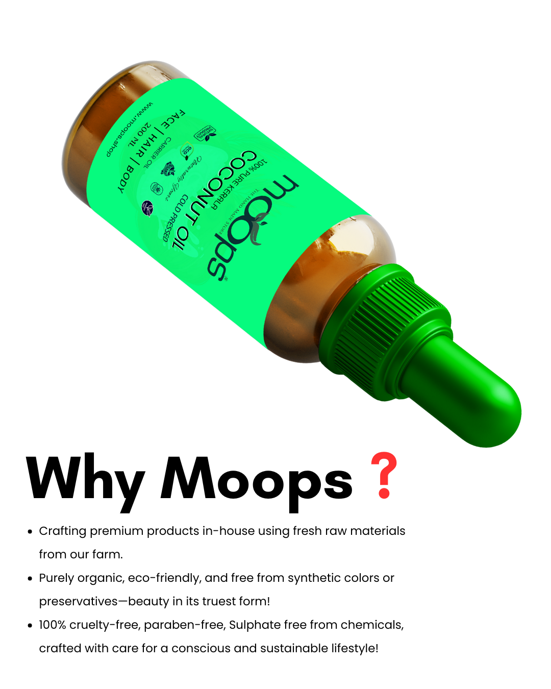 Moops Coconut Oil