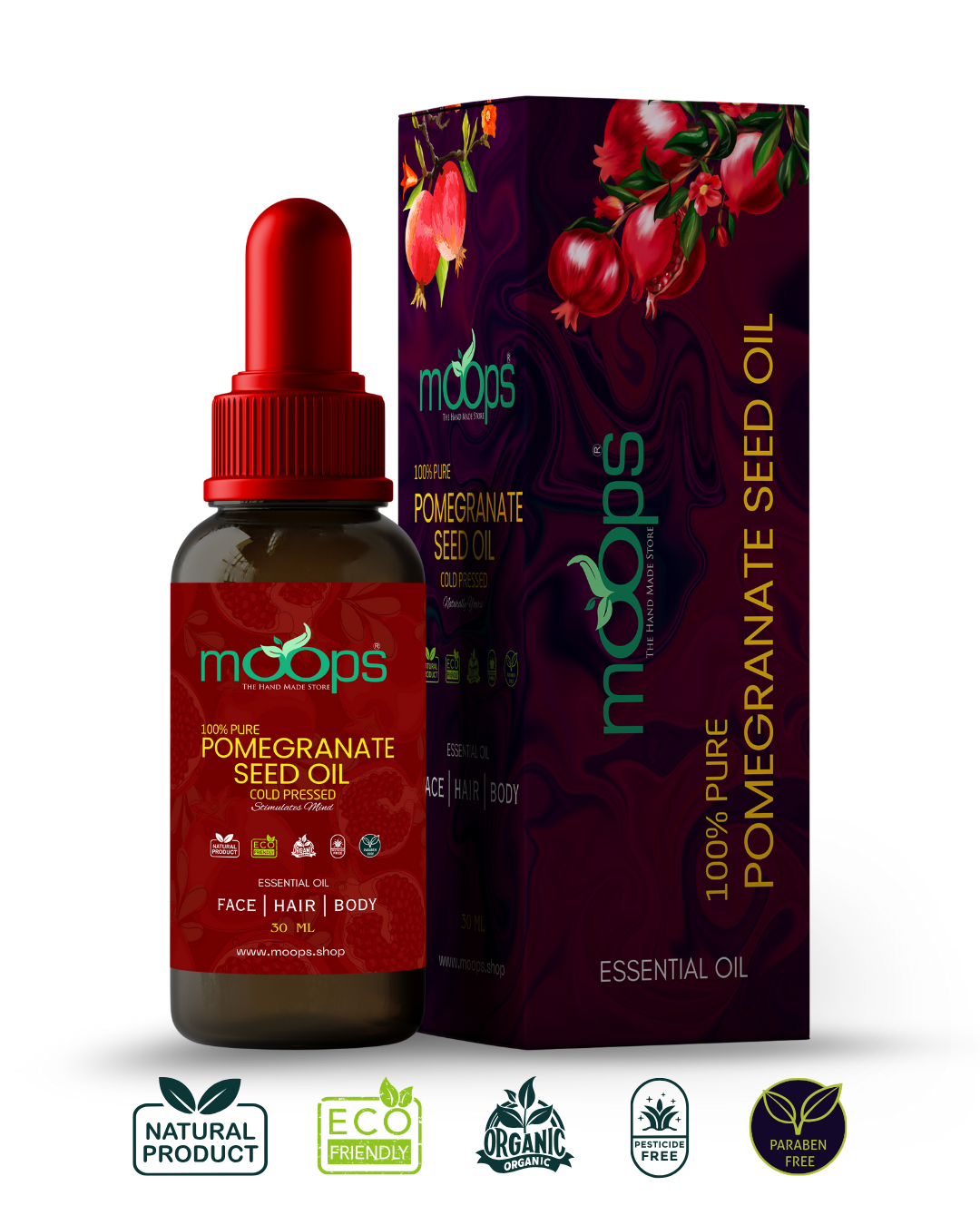Moops Pomegranate Seed Oil