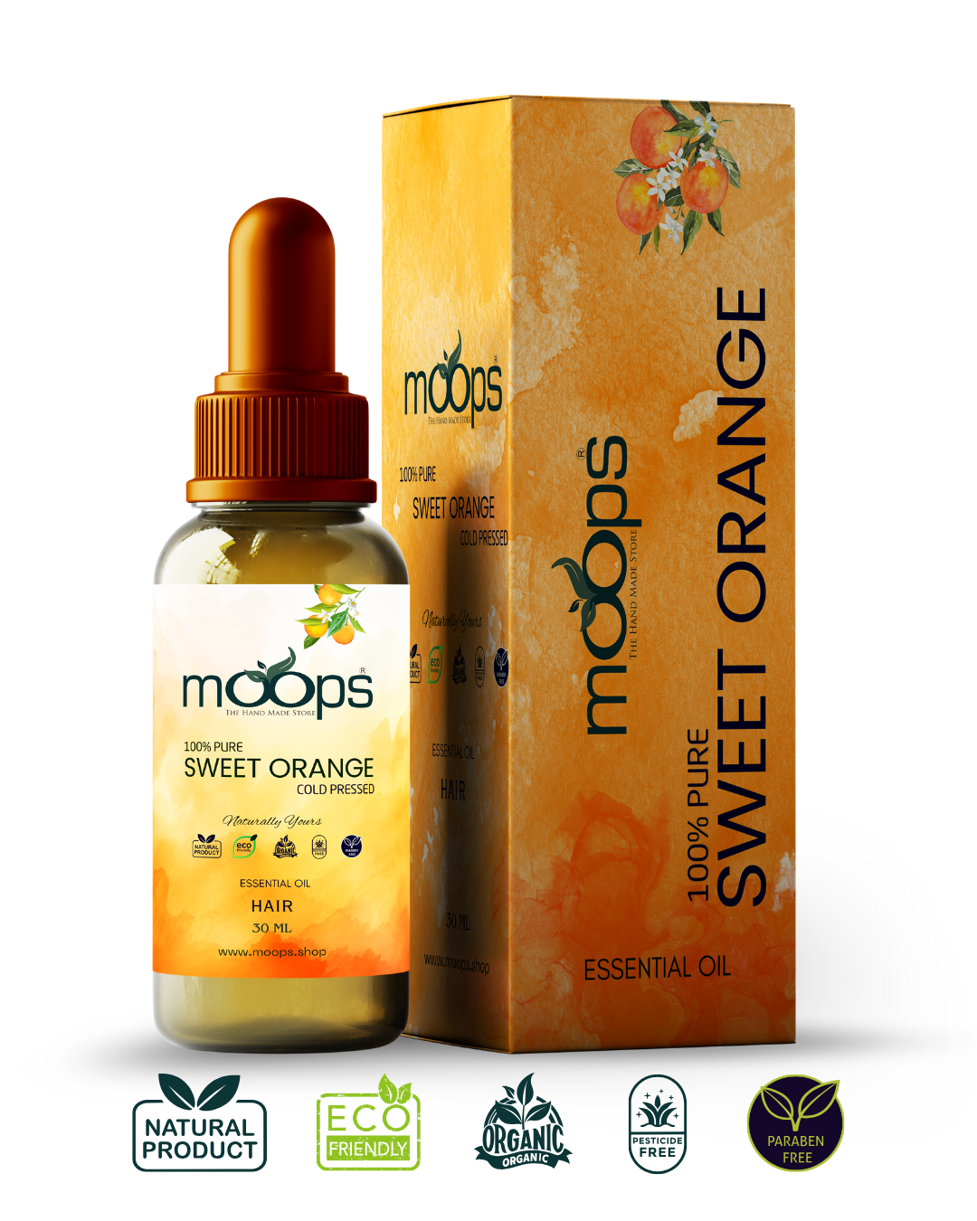 Moops Sweet Orange Oil