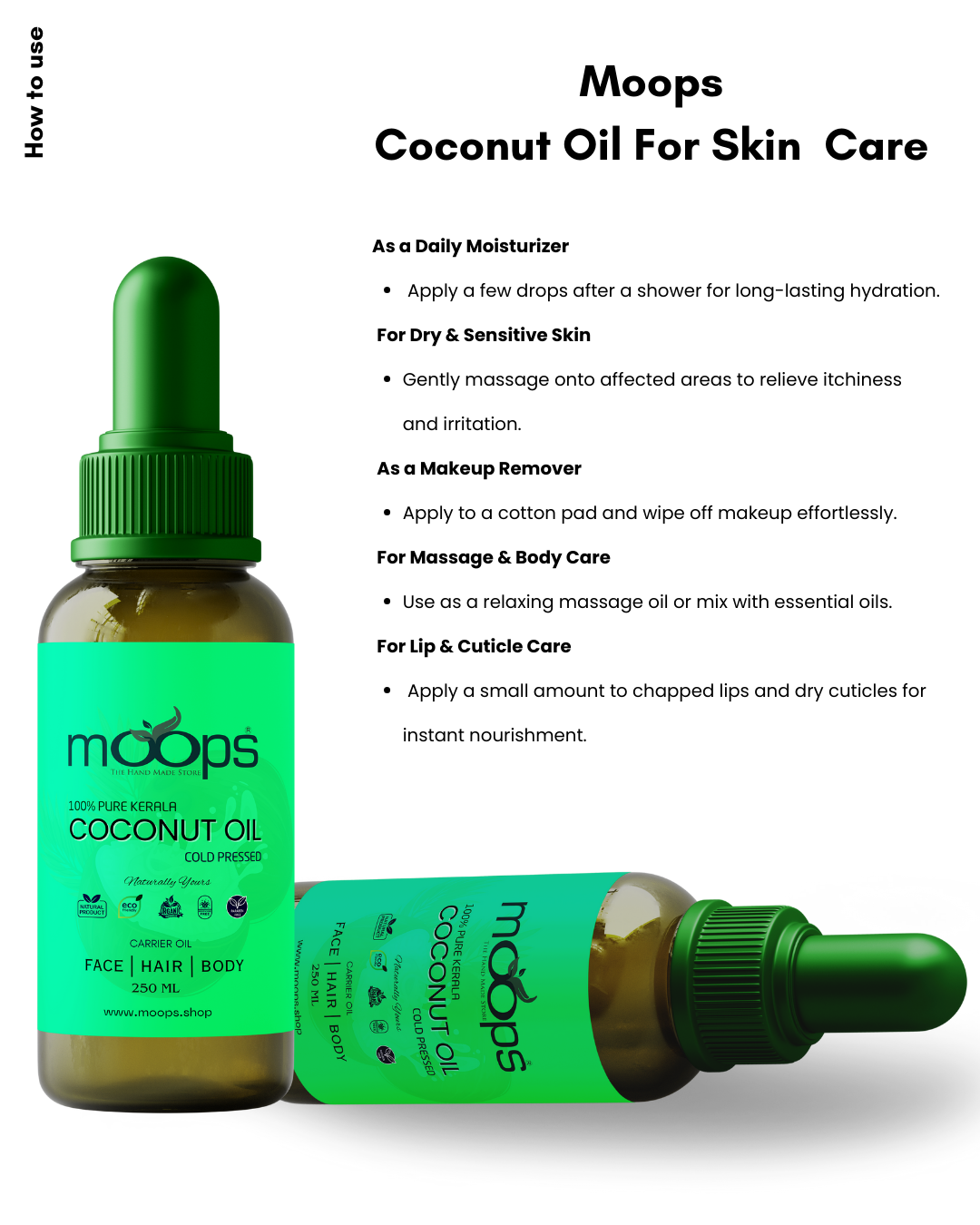 Moops Cold-Pressed Coconut Oil