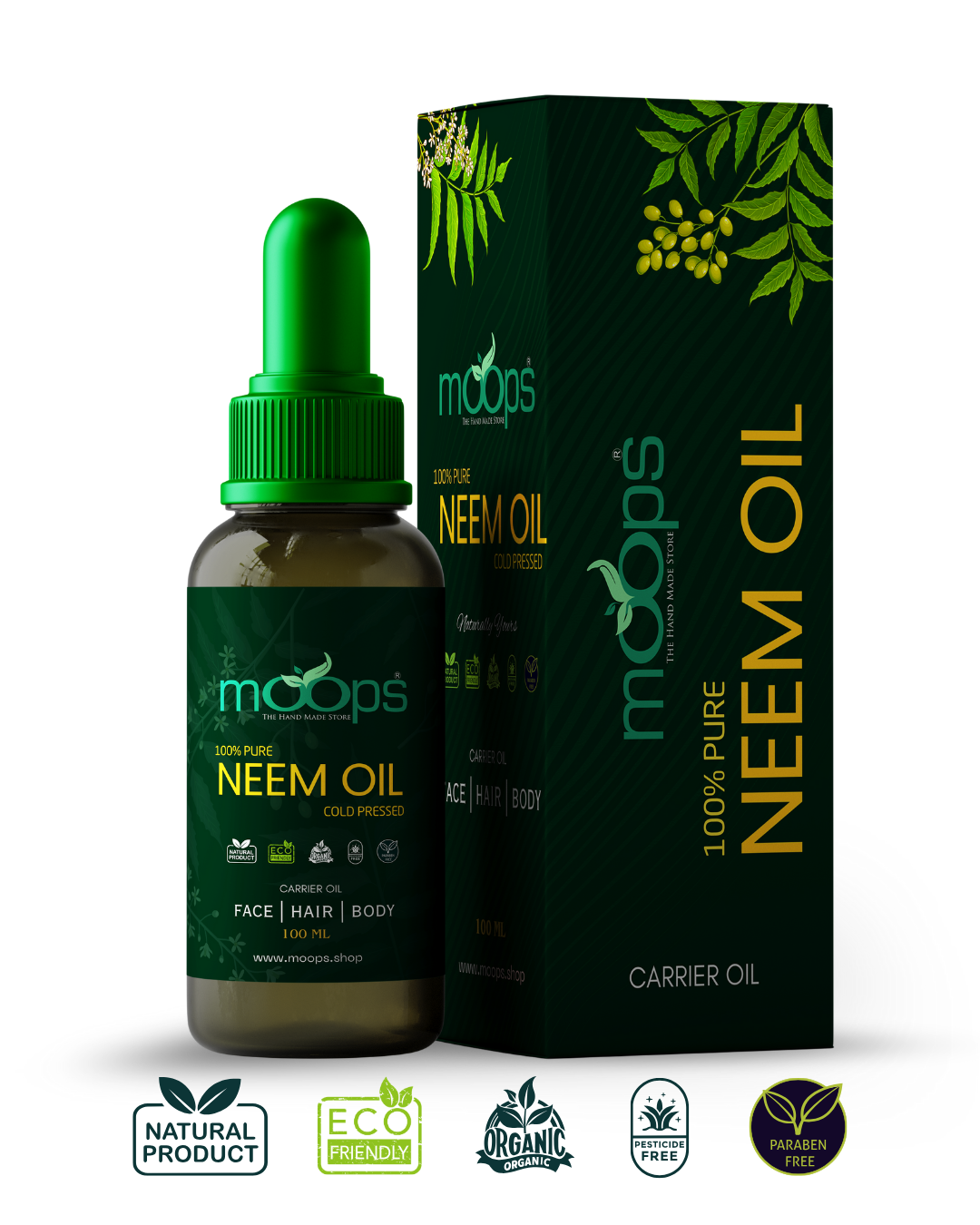 Moops Neem Oil 
