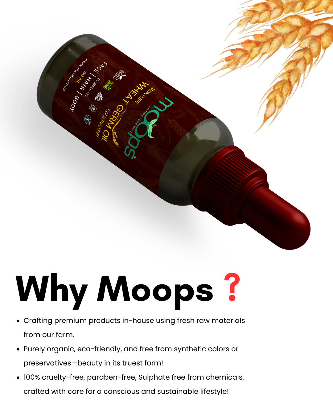 Moops Wheat Germ Oil