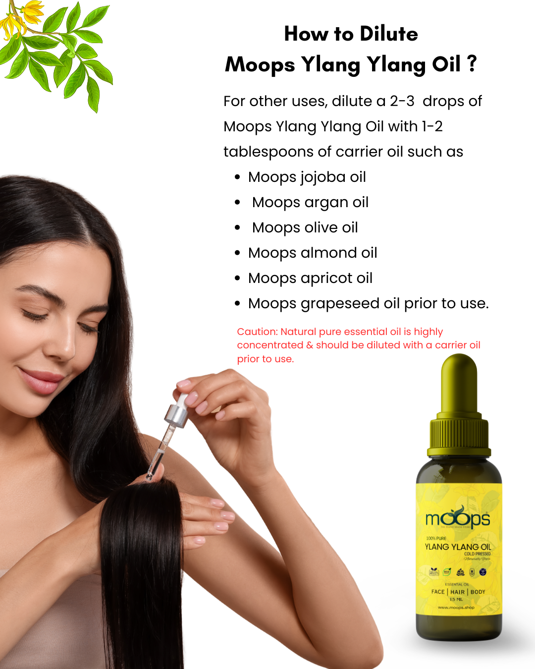 Moops Ylang Ylang Essential Oil