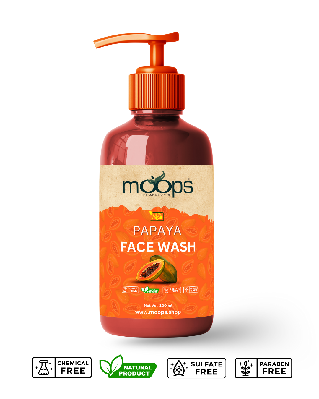 Moops Papaya Face Wash