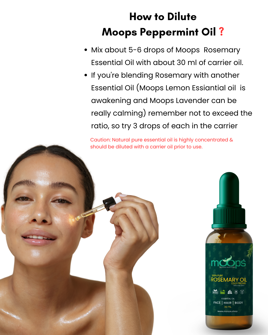 Moops Rosemary Oil