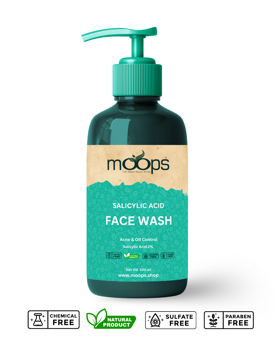 Moops Salicylic Acid Face Wash