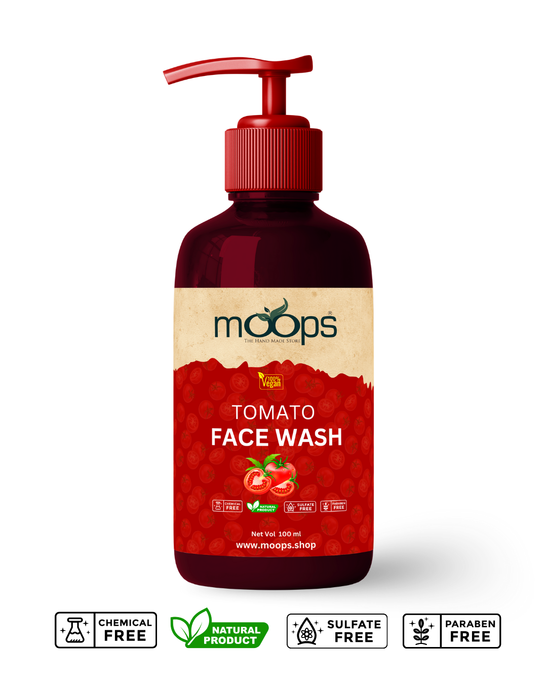 Moops Tomato Face Wash