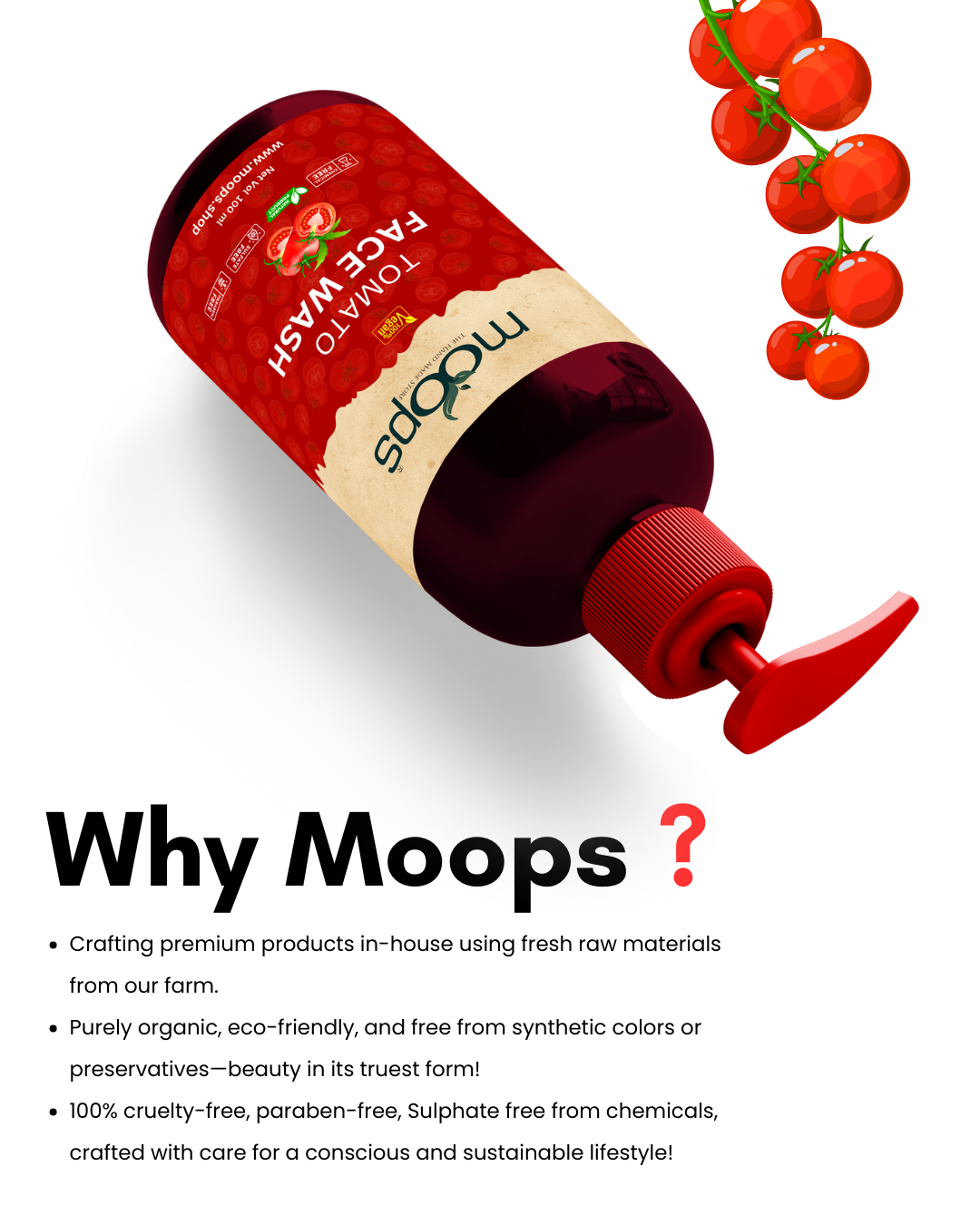 Moops Tomato Face Wash
