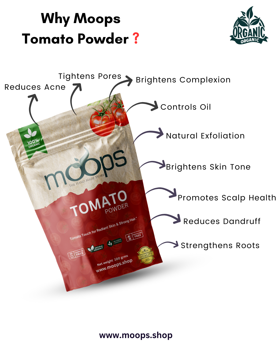 Moops Tomato Powder