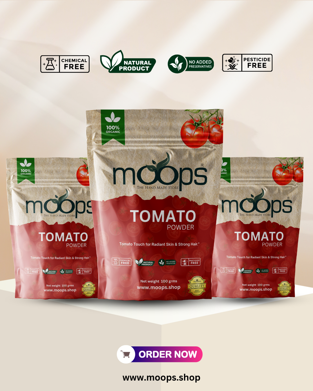 Moops Tomato Powder
