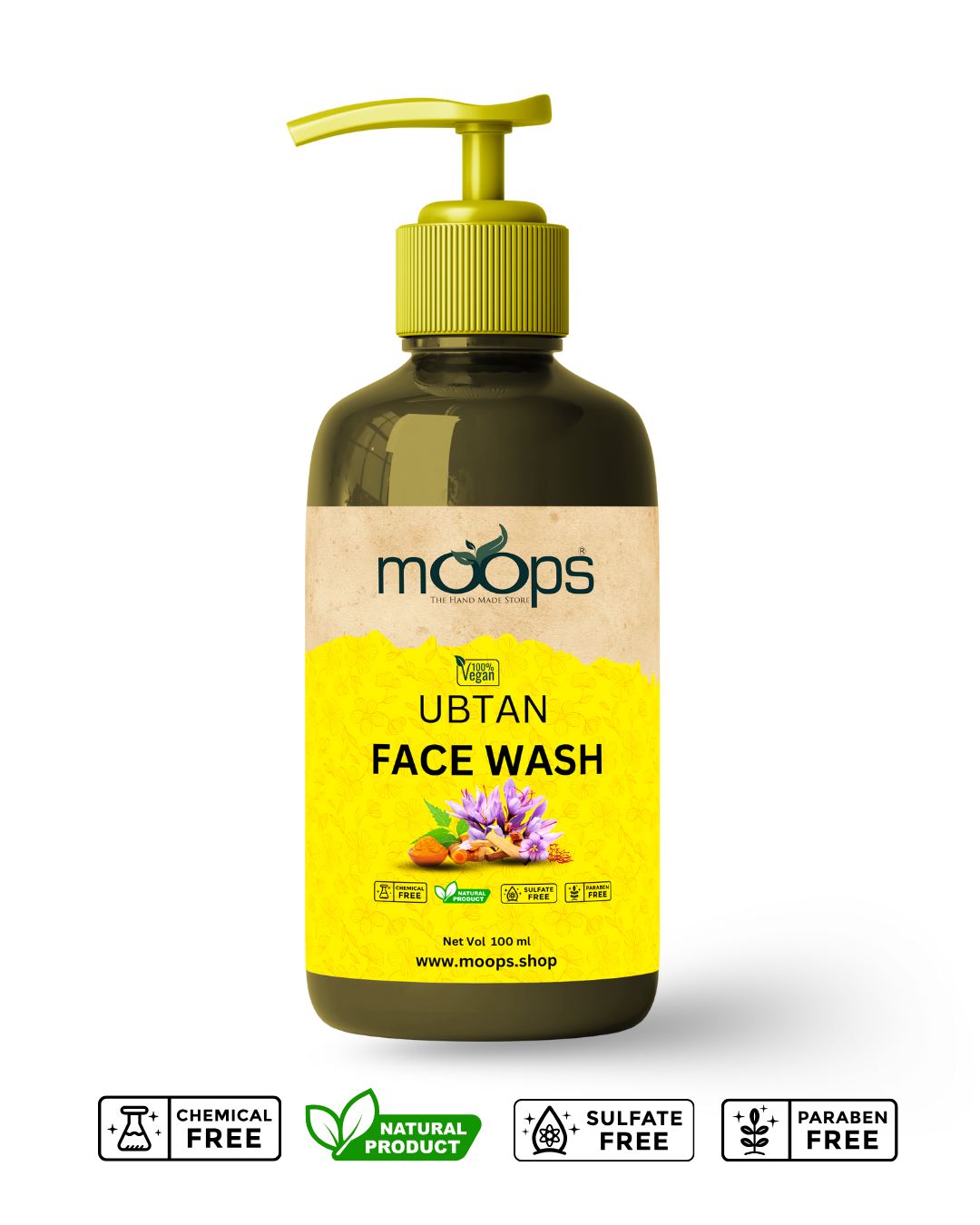 Moops Ubtan Face Wash