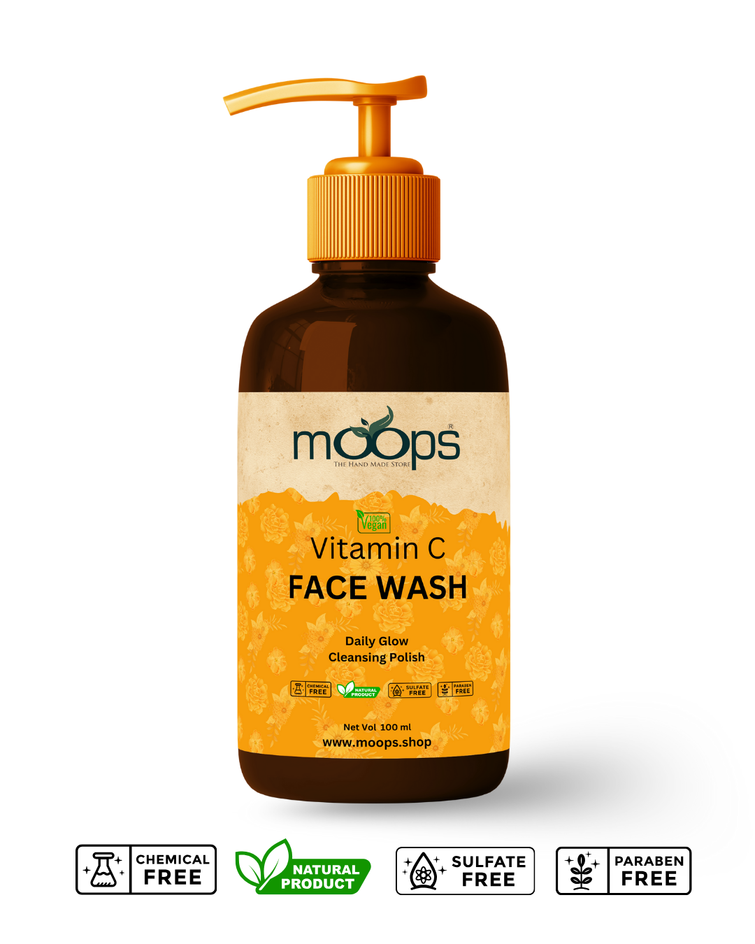 Moops Vitamin C Face Wash